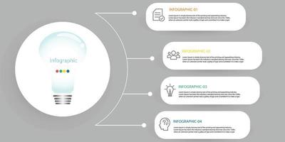 Infographic idea shape data vector Template Process concept Step for strategy and information education