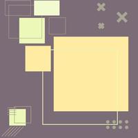 geometric box shapes vector