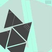 geometric triangle styles vector