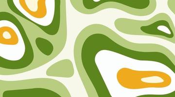 Grooovy Background. Retro Abstract Wavy Colorful vector