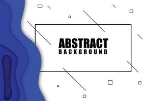 Blue and white abstract background. vector