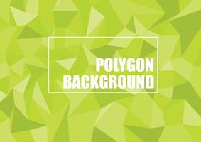 Acid lime color polygon and abstract background vector