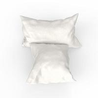 pillow isolated on white background photo