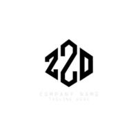 ZZO letter logo design with polygon shape. ZZO polygon and cube shape logo design. ZZO hexagon vector logo template white and black colors. ZZO monogram, business and real estate logo.