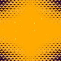 abstract yellow background with triangle halftone effect vector