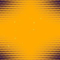 abstract yellow background with triangle halftone effect vector