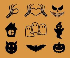 Halloween day element for decoration vector