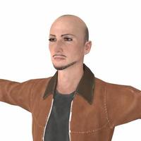 Portrait of a person 3d modelling photo