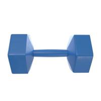 Dumbbell isolated on white background photo