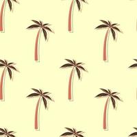 Palm tree pattern. Graphic design. vector