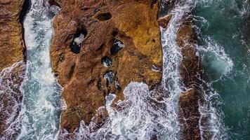 Top down aerial coastal backgrounds photo