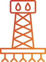 Fracking Icon Style vector