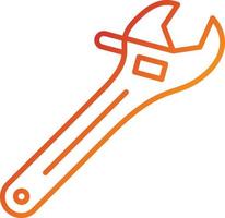 Wrench Icon Style vector