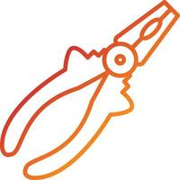 Pliers Icon Style vector