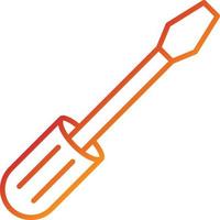 Screw Driver Icon Style vector