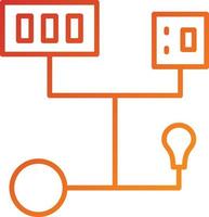 Wiring Icon Style vector