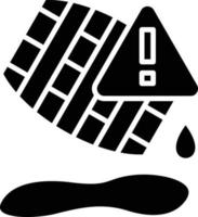 Oil Pollution Icon Style vector