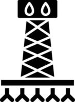Fracking Icon Style vector
