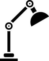 Table Lamp Icon Style vector