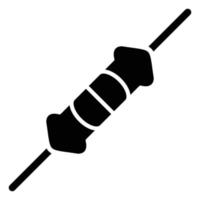 Resistor Icon Style vector