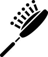 Hair Brush Icon Style vector