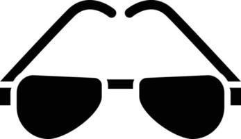 estilo de icono de gafas vector