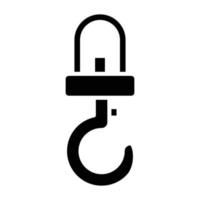 Industry Hook Icon Style vector