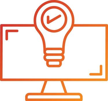 Solution Icon Style vector