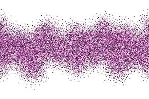 White horizontal background with violet star confetti and space for text. vector