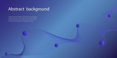 Abstract dark blue minimal vector background