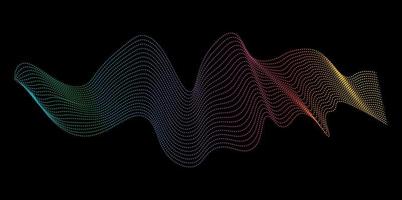 Deep data as part of big data multicolor vector