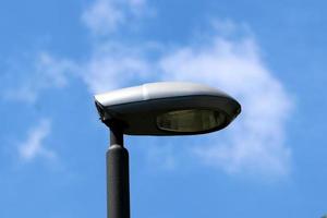 Lantern - a device for lighting the street at night photo