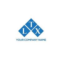 LTX letter logo design on white background. LTX creative initials letter logo concept. LTX letter design. vector