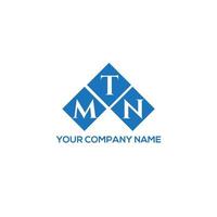 MTN letter logo design on white background. MTN creative initials letter logo concept. MTN letter design. vector