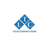 LTC letter logo design on white background. LTC creative initials letter logo concept. LTC letter design. vector