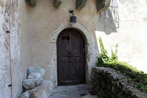 Door architectural design element for entering and exiting a building photo