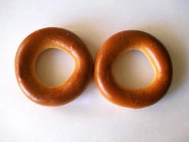 Two beautiful bread rings photo