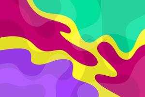 Abstract Background Vector Wave Liquid Pattern Style. Background For Banner Flyer and Desktop