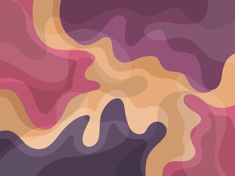 Abstract Background Vector Colorful. Liquid Pattern Style