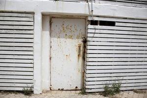 Door architectural design element for entering and exiting a building photo