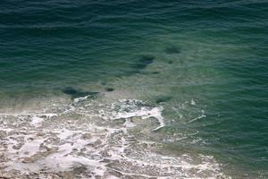 Shore of the Dead  sea in the south of Israel. photo