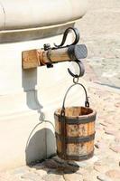 Bucket for carrying drinking water photo