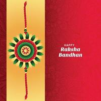 festival hindú raksha bandhan diseño de tarjeta de celebración vector