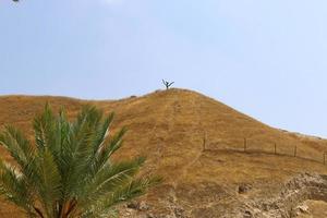 Landscape in the mountains in northern Israel photo