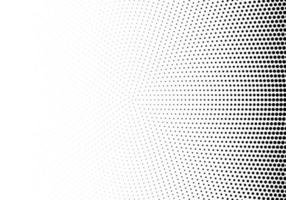 Modern circular halftone dots pattern background vector