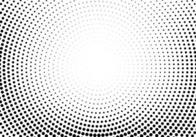 Abstract circular decorative dotted background vector