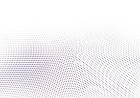 Abstract colorful circular halftone on white background vector