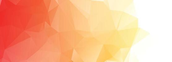 Abstract low poly colorful shapes banner design vector