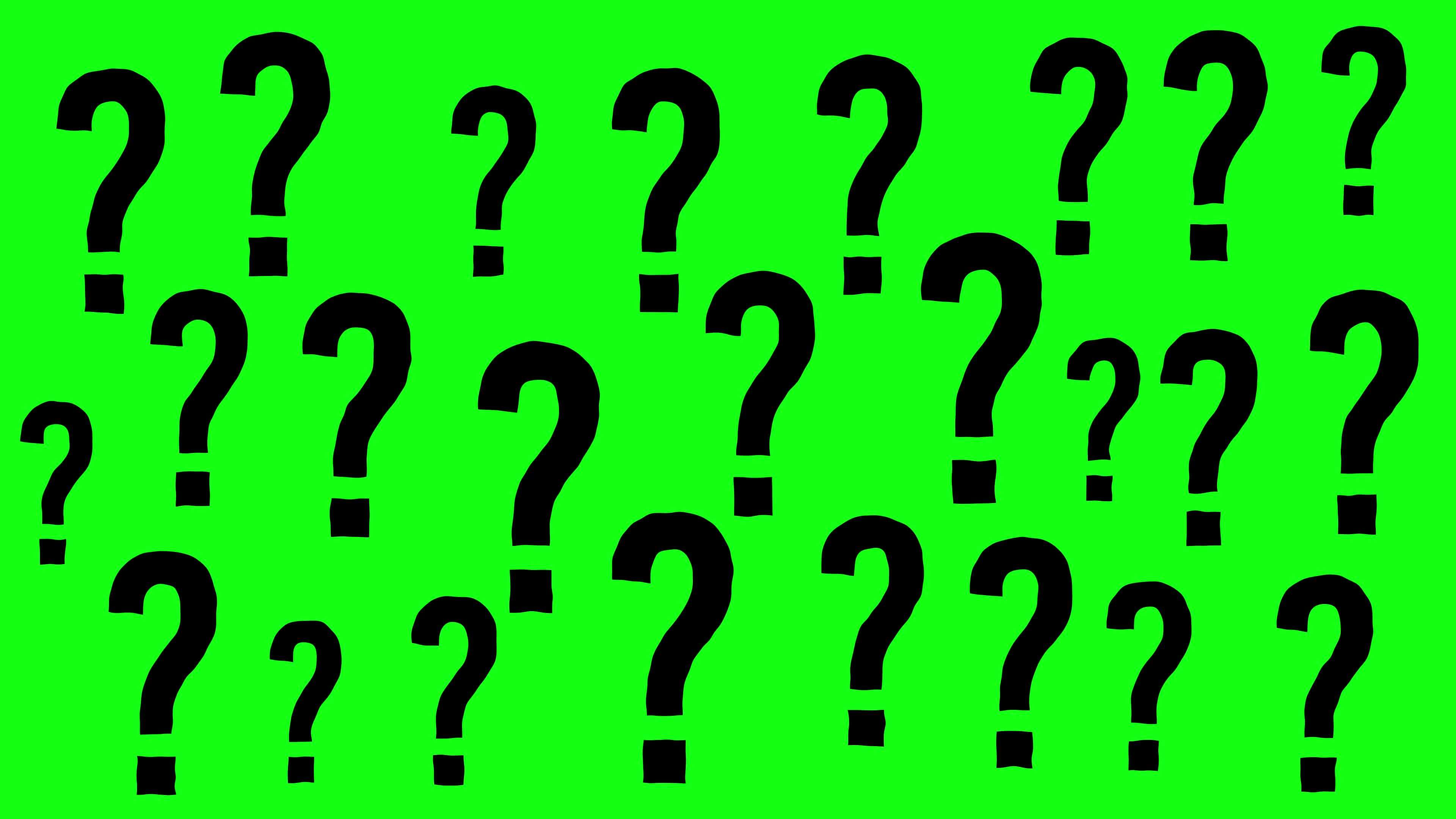 Question Marks Stock Video Footage for Free Download