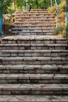 Ladder for going up and down photo